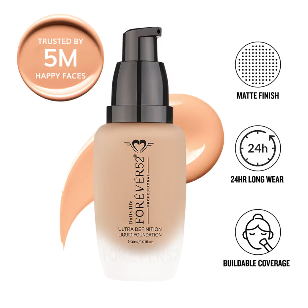 Daily Life Forever52 Ultra Definition Liquid Foundation - FLF014 Honey (30ml)