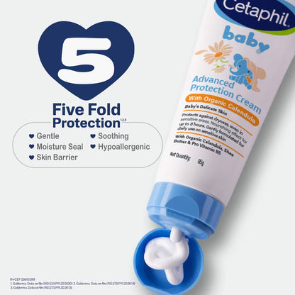 Cetaphil Baby Advanced Protection Cream with Organic Calendula (85 g)