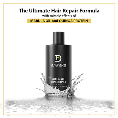 De Fabulous Marula Oil Conditioner with Ultimate Repair for Damaged Hair (250ml)
