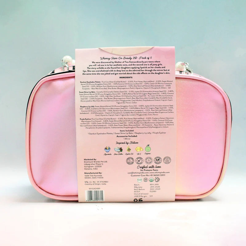 Whimsy Glam-On Beauty Kit - Pack of 5