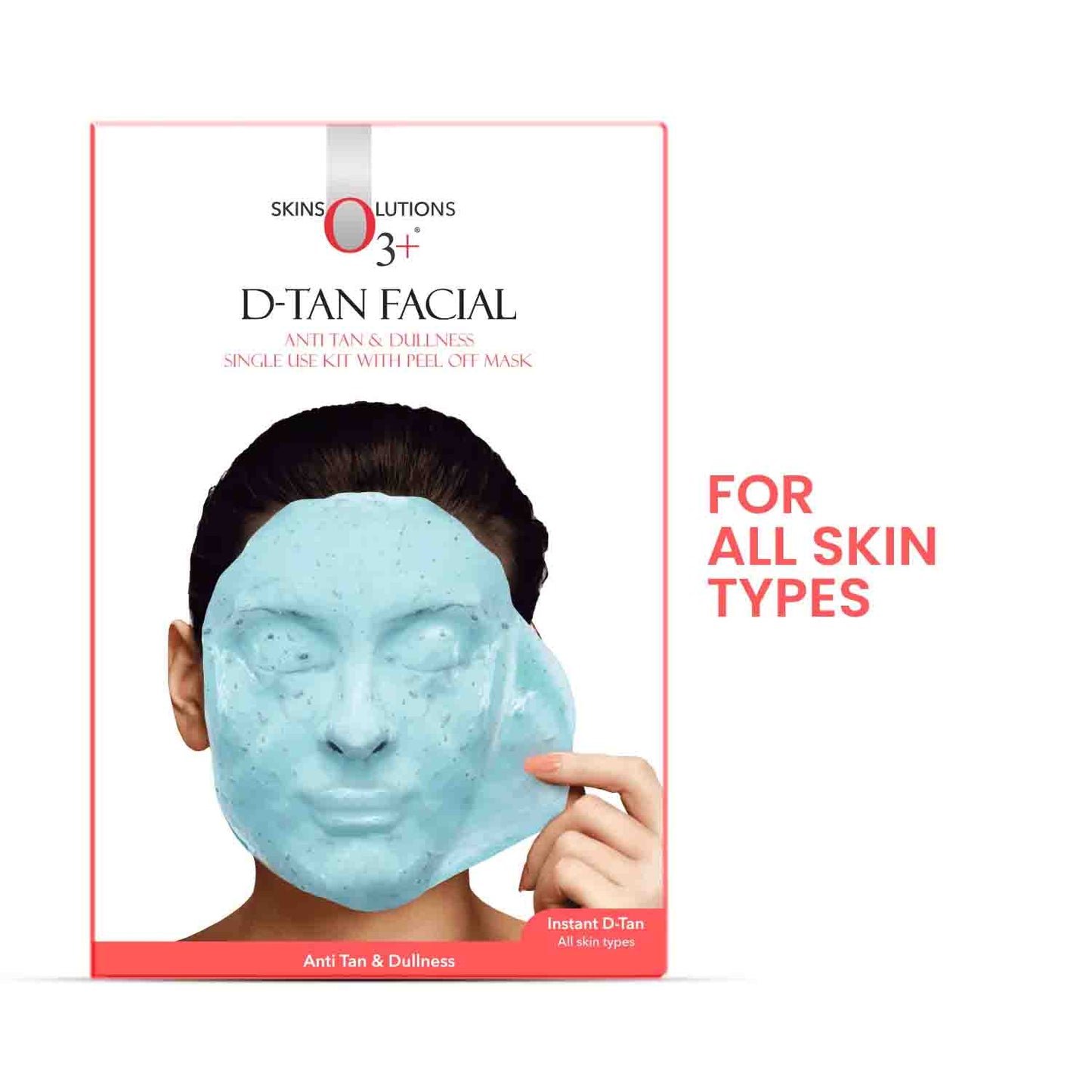 O3+ D Tan Facial kit with Peel off Mask