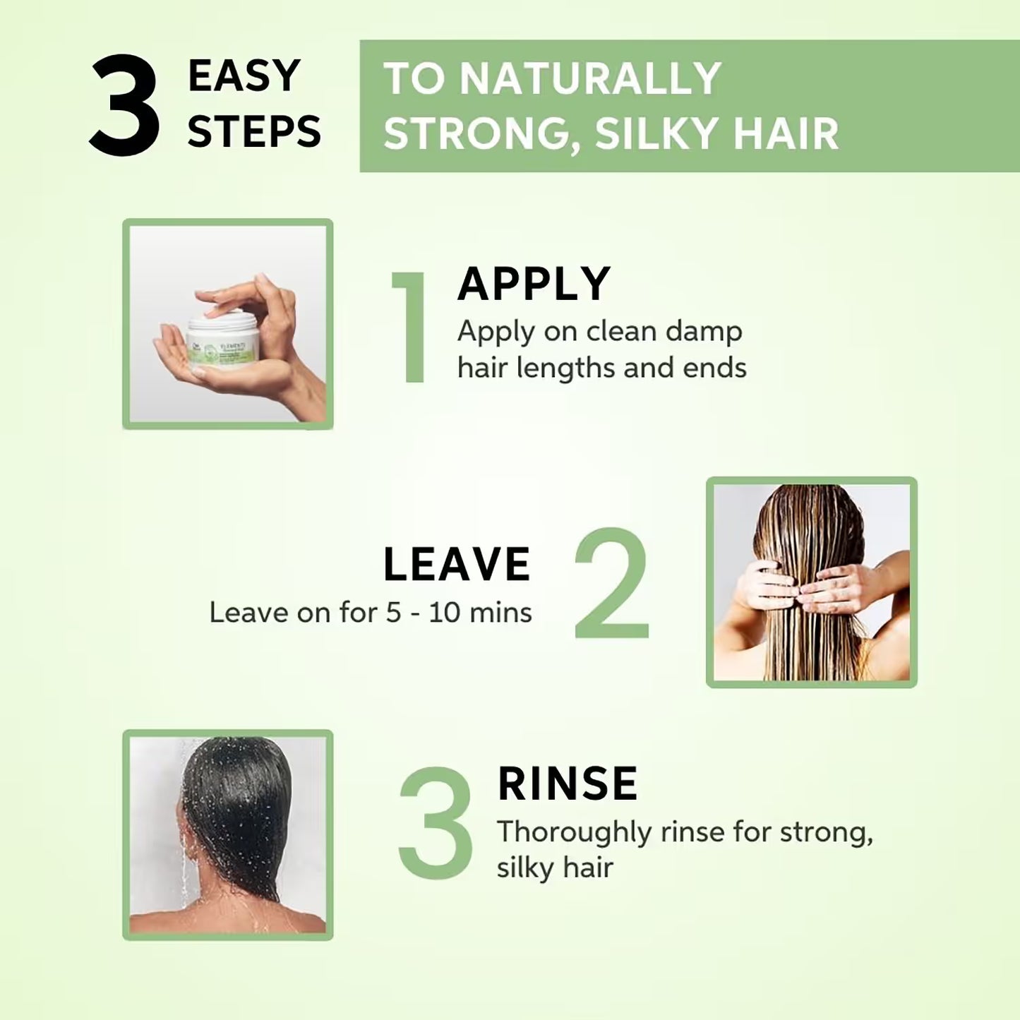 Wella Professionals Elements Renewing Sulphate Free Hair Mask for Frizz-Free Hair (150ml)