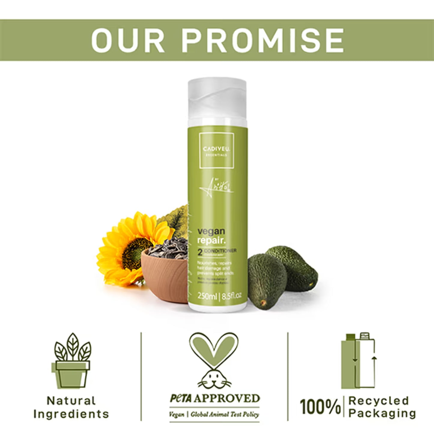 Cadiveu Vegan Repair Conditioner (250ml)