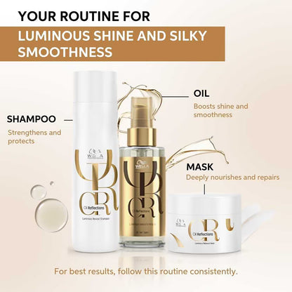 Wella Professionals Oil Reflections Luminous Reboost Hair Mask for Shiny Hair (150 ml)
