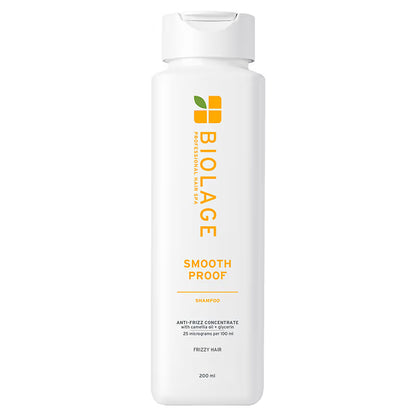 BIOLAGE Smooth Proof Anti-Frizz Shampoo with Camellia oil and Glycerin for 72HR Frizz Control (200ml)