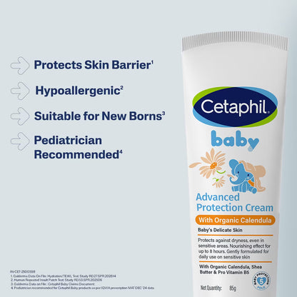 Cetaphil Baby Advanced Protection Cream with Organic Calendula (85 g)