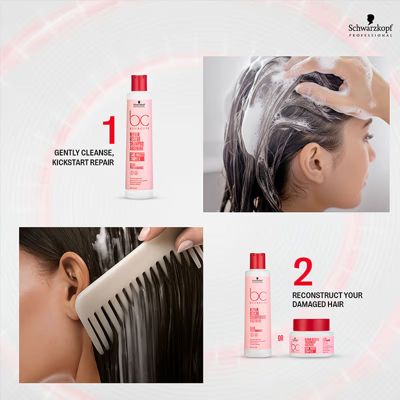 Bonacure Repair Rescue Shampoo with Arginine( 1 liter )