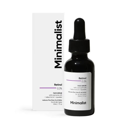 Minimalist Retinol 0.3% Face Serum (30ml)