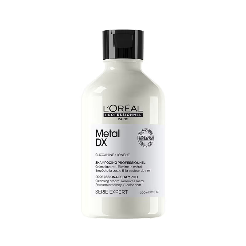 L’Oréal Professionnel Metal DX Sulfate-Free Cleansing Cream Shampoo, For 97% Less Hair Breakage (300ml)