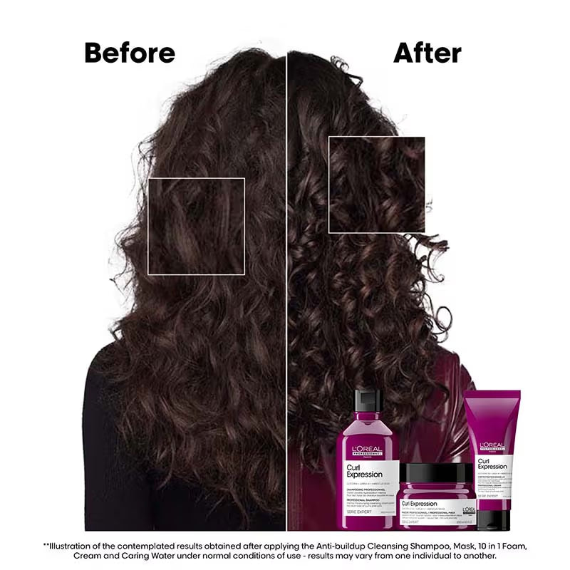 L'Oréal Professionnel Curl Expression Sulfate-Free Shampoo for Intense moisturizing & hydration (300ml)