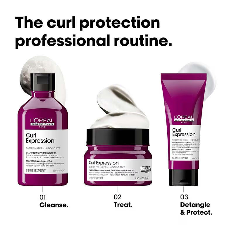 L'Oréal Professionnel Curl Expression Sulfate-Free Shampoo for Intense moisturizing & hydration (300ml)