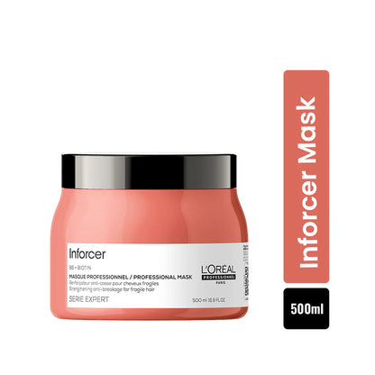 L'Oréal Professionnel Inforcer Mask for Reduced Hair Breakage & Split ends With Biotin & Vitamin B6 (490 g)