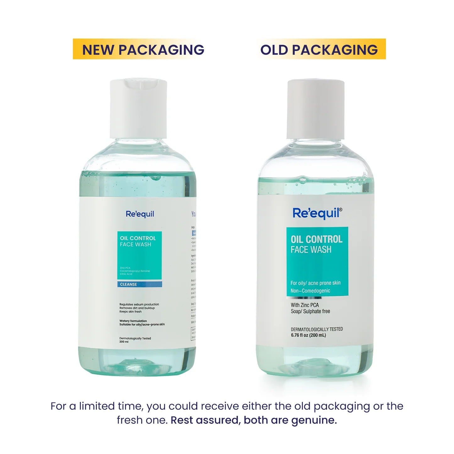 Re'equil Oil Control Face Wash(200ml)