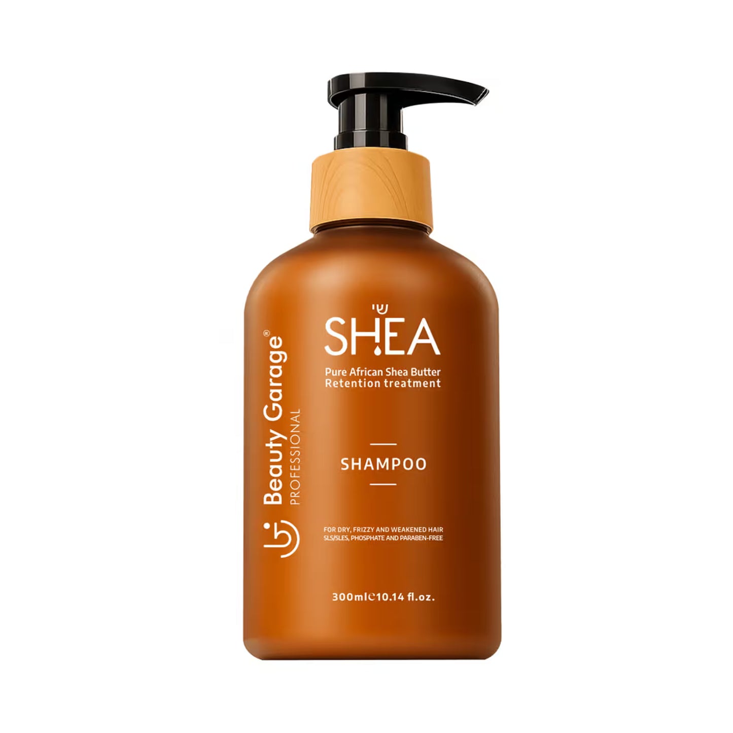 Beauty Garage Pure African Shea Butter Retention Treatment Shampoo (300ml)