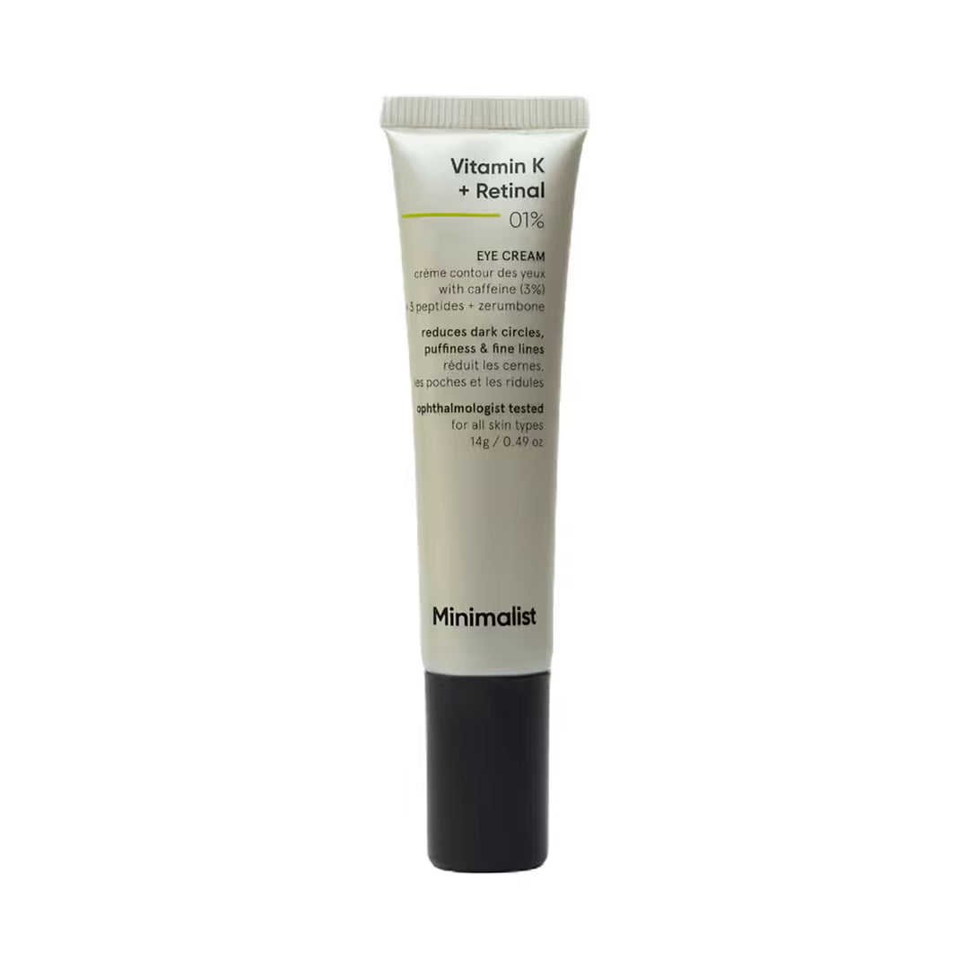 Minimalist Vitamin K + Retinal 01% Under Eye Cream (14 gm)