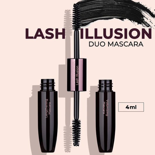 Colorbar Lash Illusion Duo Mascara (2*4ml).