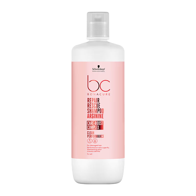 Schwarzkopf Professional Bonacure Repair Rescue Shampoo with Arginine( 1000ml )