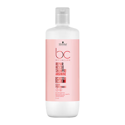 Schwarzkopf Professional Bonacure Repair Rescue Shampoo with Arginine( 1000ml )
