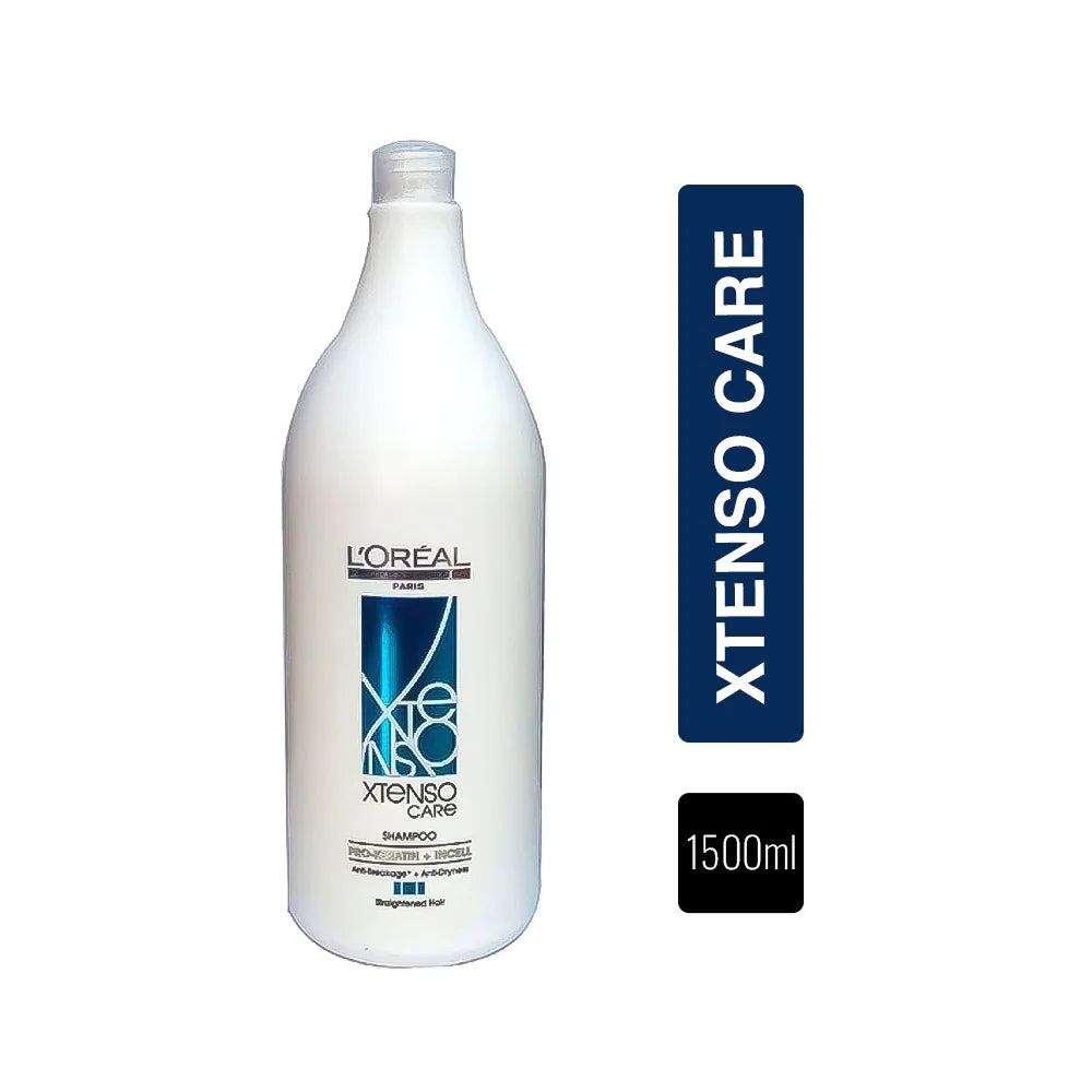 L'Oreal Professionnel Xtenso Care Shampoo For Frizz-Free, Smooth & Manageable Hair (1500ml)