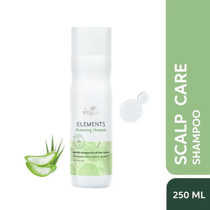 Wella Professionals Elements Renewing Sulphate Free Shampoo For Frizz-Free Hair (250ml)