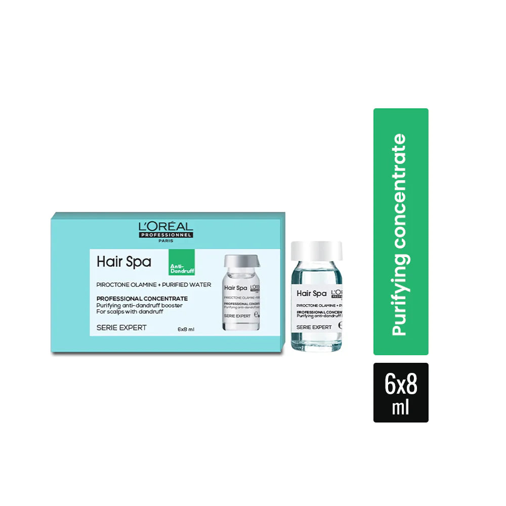 Loreal Hair Spa Anti- Dandruff Purifying Concentrate 8ML .