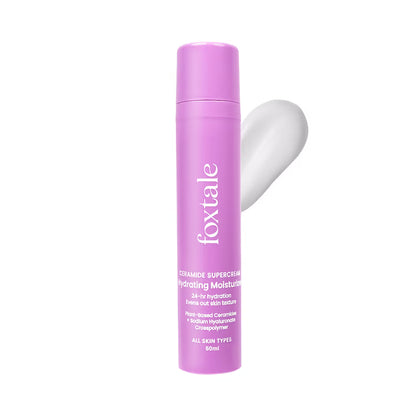 Foxtale Ceramide Supercream Hydrating Rich Moisturizer Strengthens Skin Barrier (50ml)