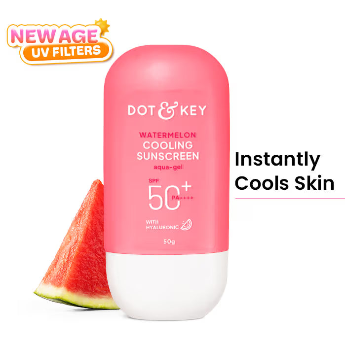 Dot & Key Watermelon Cooling Sunscreen, SPF 50+ PA++++ In-Vivo Tested (50 g)