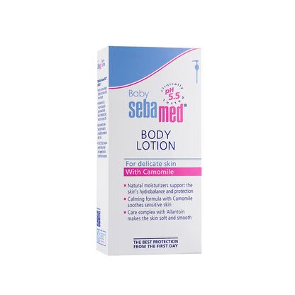 Sebamed Baby Body Lotion, pH 5.5, Long Lasting Moisturiser, Quickly Absorbed (400ml)