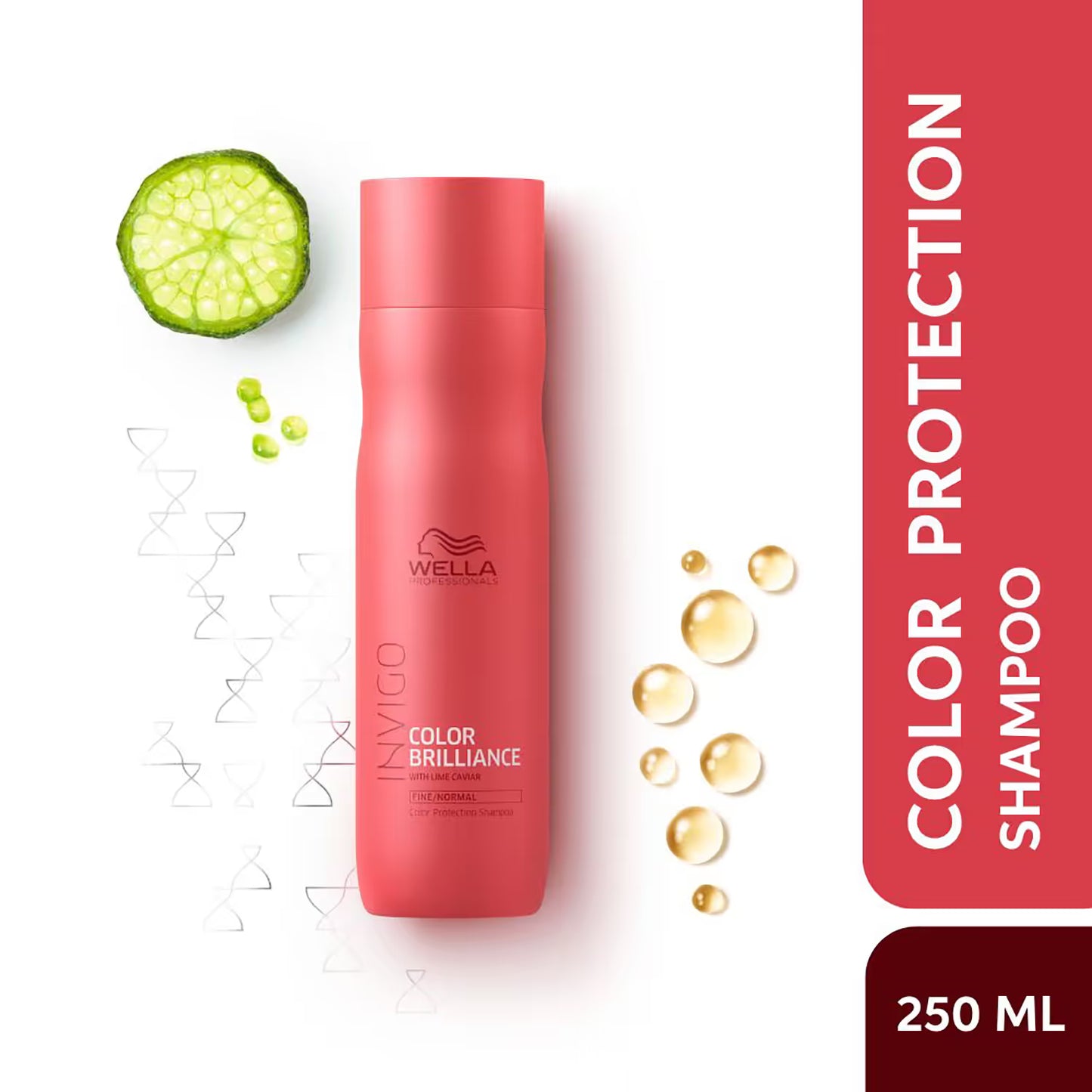 Wella Professionals Invigo Color Brilliance Shampoo for Coloured Hair (250 ml)