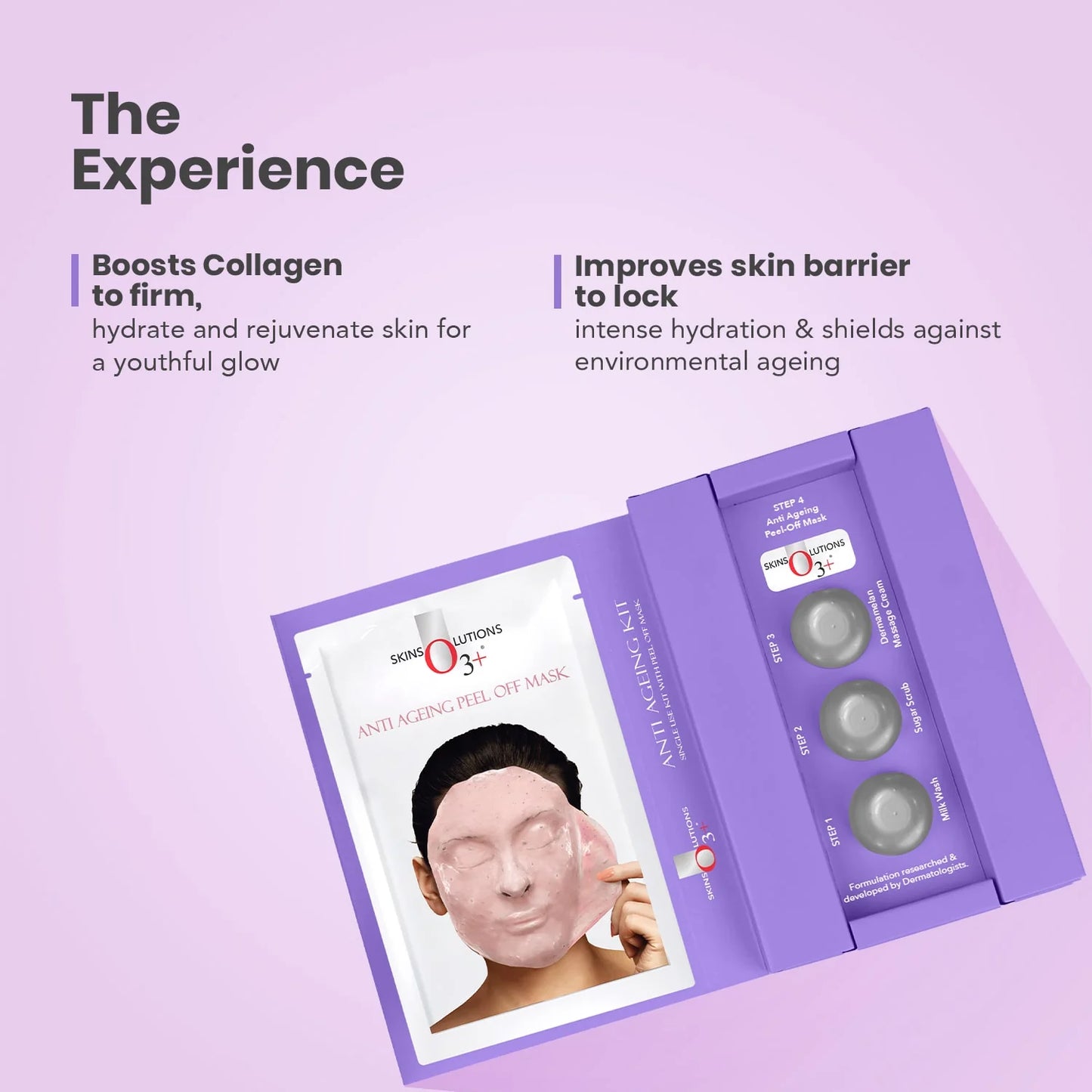 O3+ Anti Ageing Single Dose Kit for Fine lines and Wrinkles (45gm)