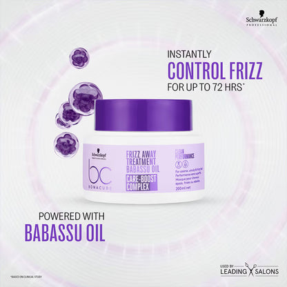 Schwarzkopf Professional Bonacure Frizz Away Treatment mask (200ml)
