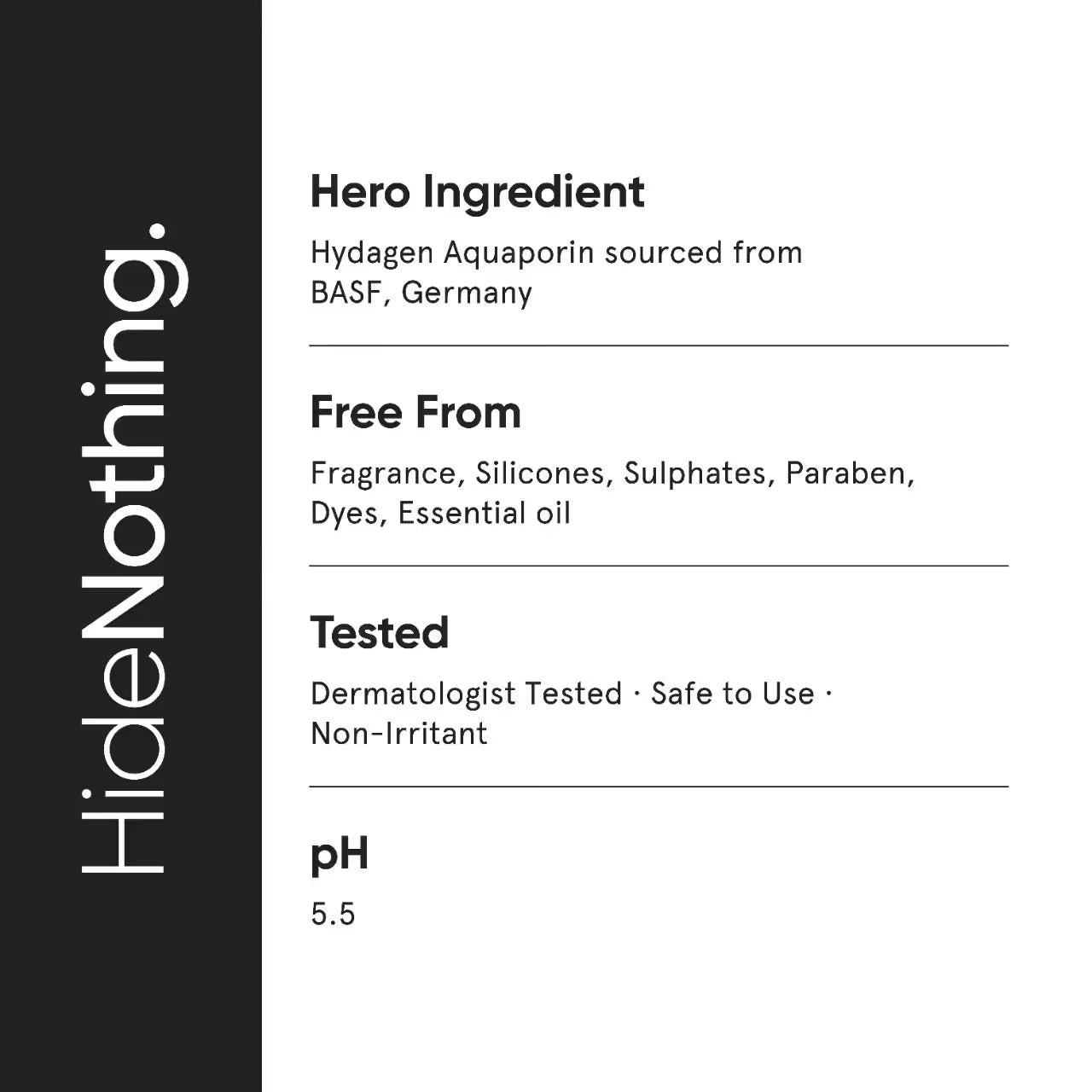 Minimalist Aquaporin 5% Booster Face Wash With Hyaluronic Acid (100g)