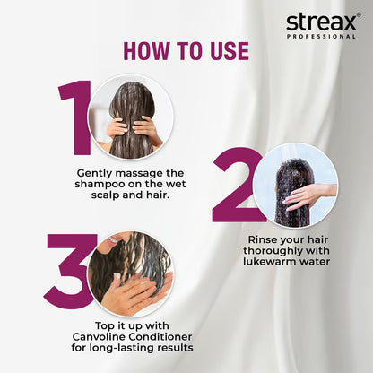 Streax Professional Canvoline Shampoo (300ml)