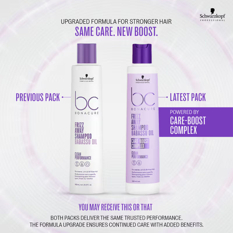 Schwarzkopf Professional Bonacure Frizz Away Shampoo(250ml)