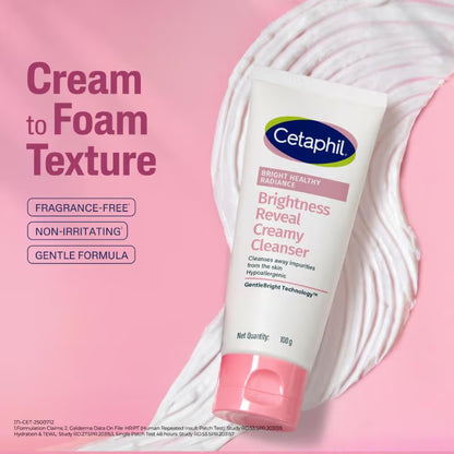 Cetaphil BHR Brightness Reveal Creamy Cleanser (100g)