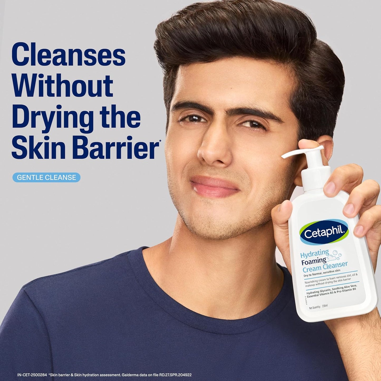 Cetaphil Hydrating Foaming Cream Cleanser (236ml)