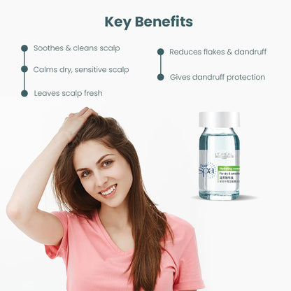 Loreal Hair Spa Anti- Dandruff Purifying Concentrate 8ML .