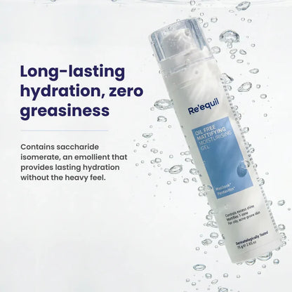 Re'equil Oil Free Mattifying Moisturising Gel (75g)