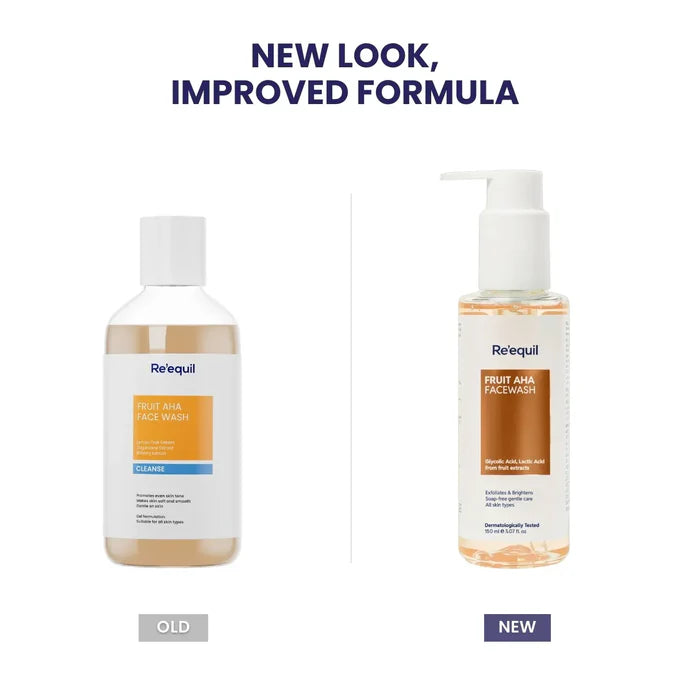 Re'equil Fruit Aha Face Wash (150ml)