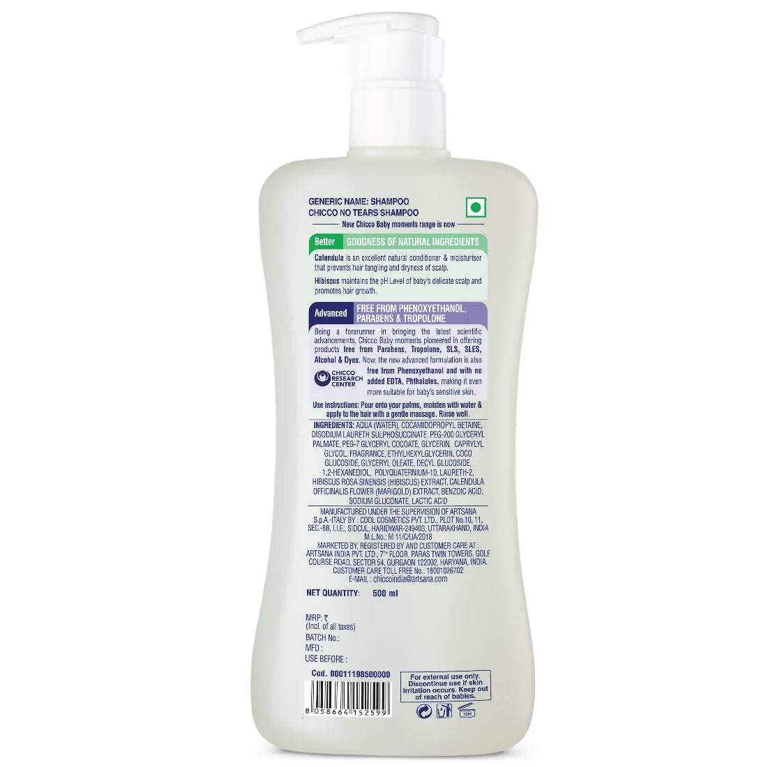 Chicco No Tears Shampoo