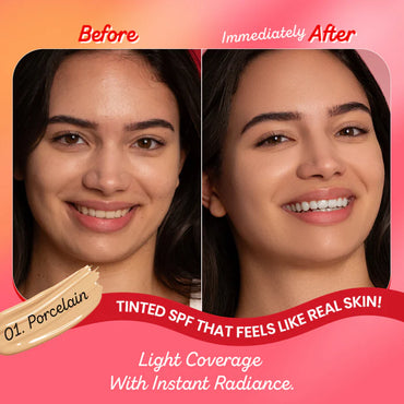 Dot & Key Strawberry Dew Tinted Sunscreen SPF 50+ PA++++  Brightens & Protects Skin (50ml)