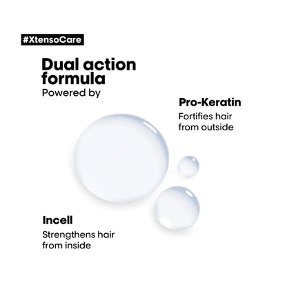 L'Oreal Professionnel Xtenso Care Shampoo For Frizz-Free, Smooth & Manageable Hair (1500ml)