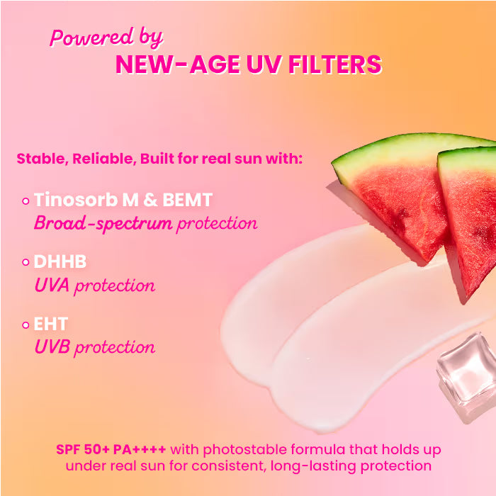 Dot & Key Watermelon Cooling Sunscreen, SPF 50+ PA++++ In-Vivo Tested (50 g)