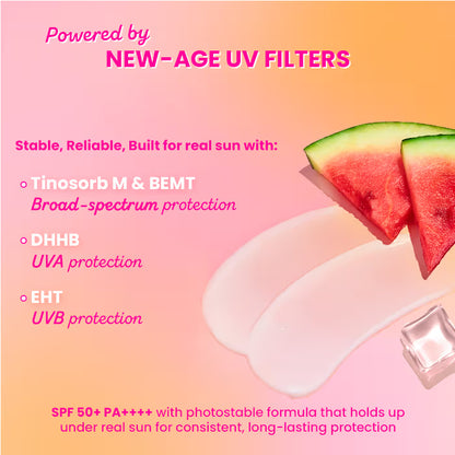Dot & Key Watermelon Cooling Sunscreen, SPF 50+ PA++++ In-Vivo Tested (50 g)