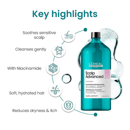 L'oreal Professionnel Scalp Advanced Anti Dandruff Shampoo (1500ml)