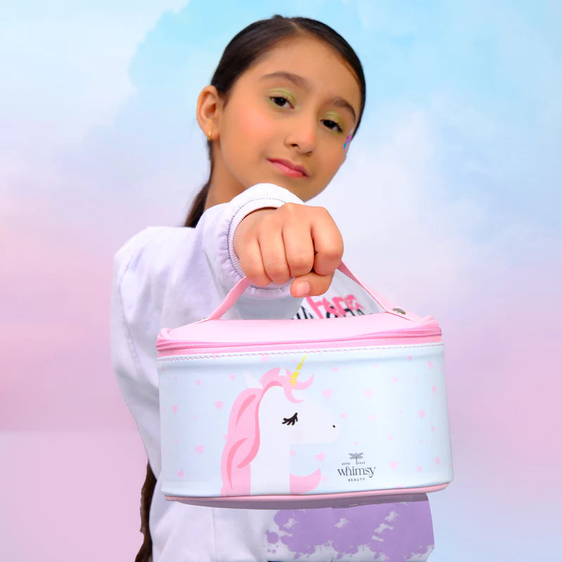 Whimsy Safe & Organic Unicorn Travel Beauty Kit For Preteen And Teen Girls - Pack Of 13 (500 g)