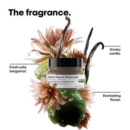 L'Oréal Professionnel Absolut Repair Molecular Deep Repairing Cream Mask For Very Damaged Hair (250ml)
