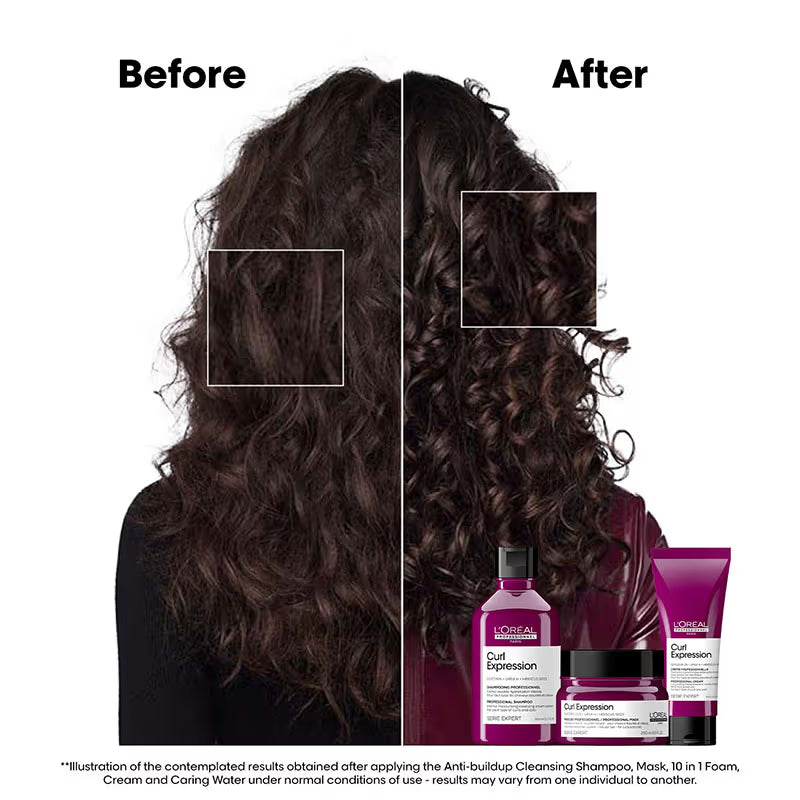 L'Oréal Professionnel Curl Expression Shampoo & Hair Mask Combo For Curly Hair (2pcs)