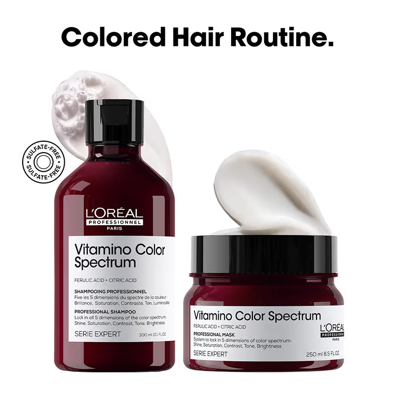 L'Oréal Professionnel Vitamino Color Spectrum Shampoo & Hair Mask Combo For Color Treated Hair