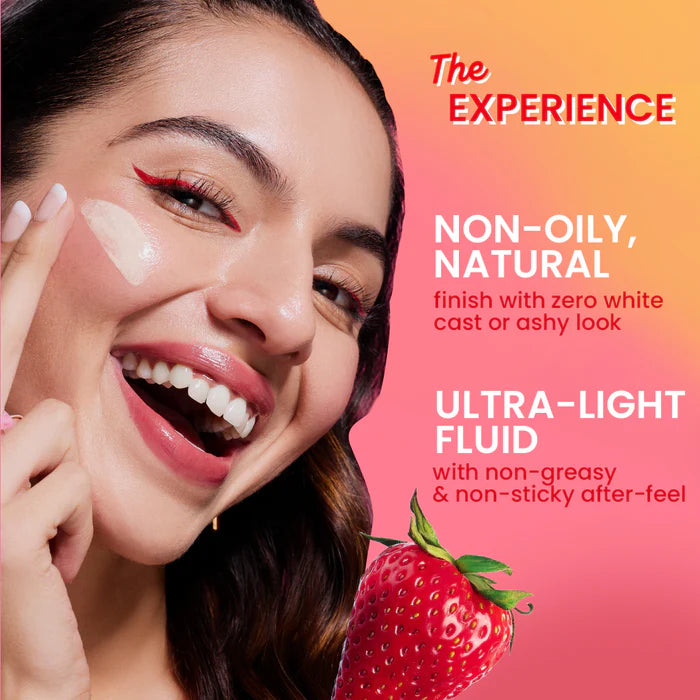 Dot & Key Strawberry Dew Tinted Sunscreen SPF 50+ PA++++  Brightens & Protects Skin (50ml)